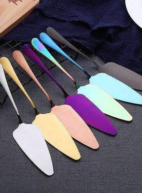 New 1PC Colorful Stainless Steel Serrated Edge Cake Server B