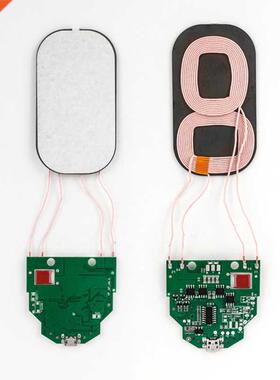 Dual Coils Fast Charging PCBA Circuit Board 10W QI Wireless