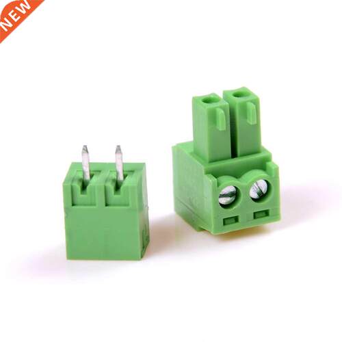 10 PCS 2pin Right Angle Terminal Plug Type 00V 8A .81mm Pi