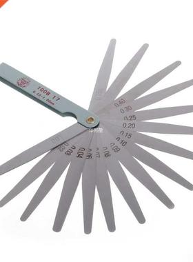 0.02 to 1mm 17 Blade Thickness Gap Metric Filler Feeler Gaug