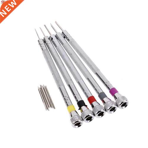 5 Pcs horloge montre outls pèces Mn ton tournevs ense