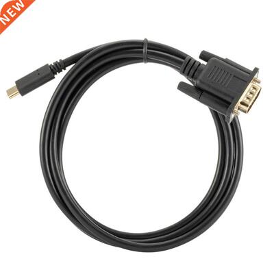 Type-c To VGA Adapter Data Cable1.8m 1080P High-definition C