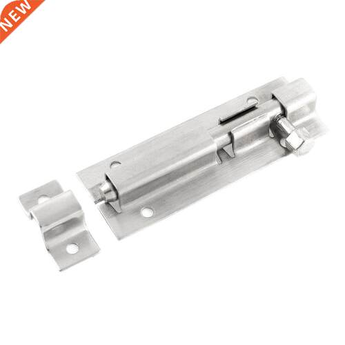 Door Window 3 Inch Slide Lock Latch Barrel Bolt Silver