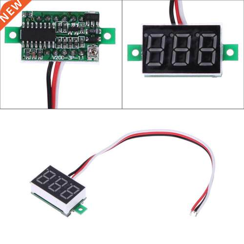 Voltmeter Mn Voltmeter DC0-100V Red Lght LED Panel Voltag