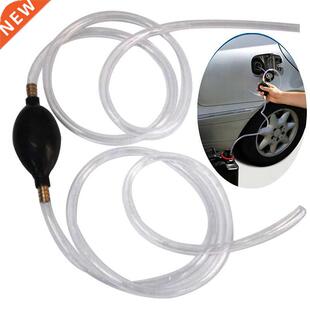Auto Car Siphon Syphon Hose Tube Liquid Transfer Manual Hand