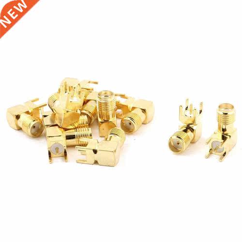 SMA Female Solder PCB Mount RF Connector Adapter 12pcs