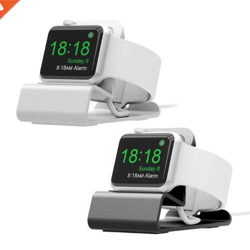 Luxury Base for Apple Watch Holder Hands Free Cable Hole Cha