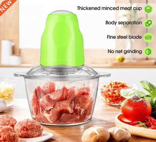2L Automatic Meat Grinder Multifunctional Electric Food Proc