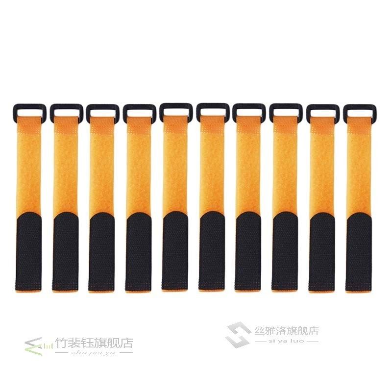 10pcs set Fishing Rod Tie Holder Strap Suspenders Fastener H