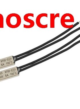 2pcs KSD9700 NC Bimetal Thermostat Temperature Switch 100 De