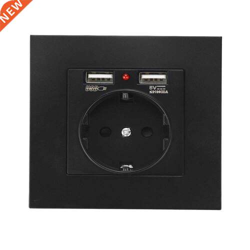 1PCS Wall Power Socket New Style Panel Bedroom Socket AC 110
