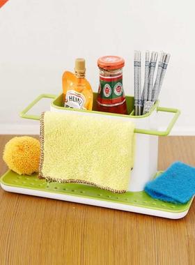 Bathroom Kitchen Box Draining Rack Dish Self Draining Sink S