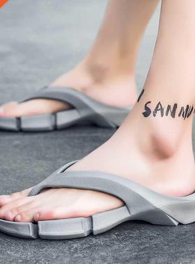 2022 Mens Flip Flops EVA Massage Sandals Casual Men Shoes Ho