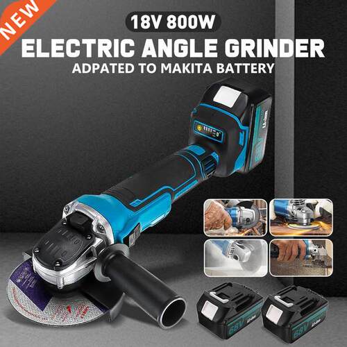 18V 800W Brushless Impact Angle Grinder Electric Cordless Po