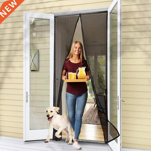 Magnetic Screen Door Hands-free Magnetic mosquito net door n