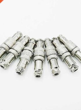 Gx16 butting aviation connector plug docking femal mele 2p