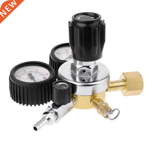 CO2 Regulator Keg Beer Regulator with Pressure Relief Valve