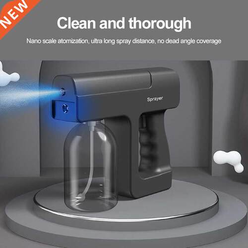 300ML Wireless Electric Sanitizer Sprayer Nano Blue Light St