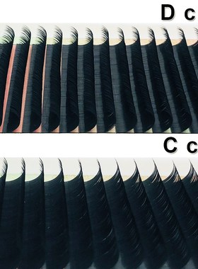 High Quality 16Rows 8-18mm Length Faux Mink Eyelashes Indivi