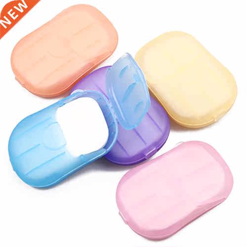 20PCS Portable Disposable Soap Paper Travel Soap Paper Washi