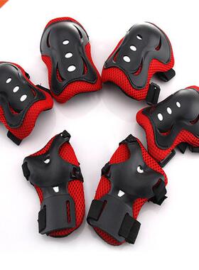 6PCS Kids Outdoor Sports Protective Gear Knee Pads Elbow Pad