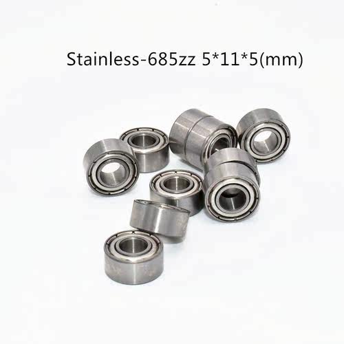 Stainless steel bearing 10PCS 10PCS S685ZZ 5*11*5(mm) free s