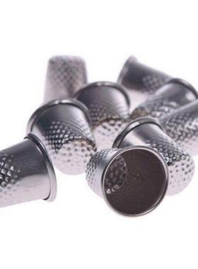 10pcs 18mm Finger Thimbles Metal Shield Sewing Grip Protecto