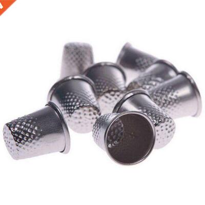10pcs 18mm Finger Thimbles Metal Shield Sewing Grip Protecto