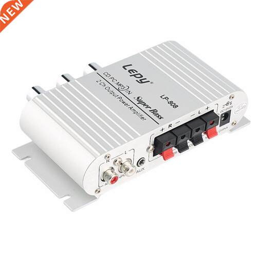 12V Hi-Fi Stereo Audio Amplifier Hi-Fi Bass Speaker Loudspea