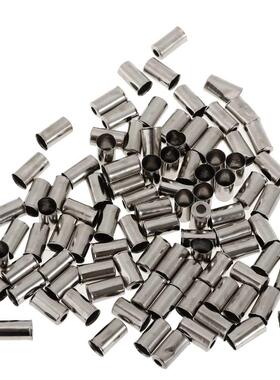 100Pcs Durable Aluminum Mountain Bicycle Brake Cable Cap End
