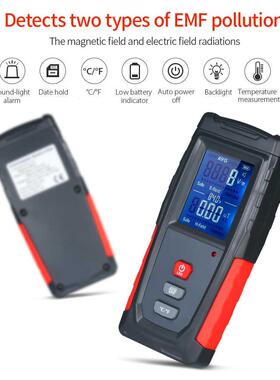 High Precision LCD EMF Tester Handheld Mini Digital Electrom