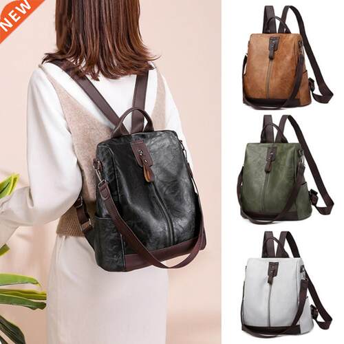 Female Backpack Mochila Feminina Multifunction Girls Leather