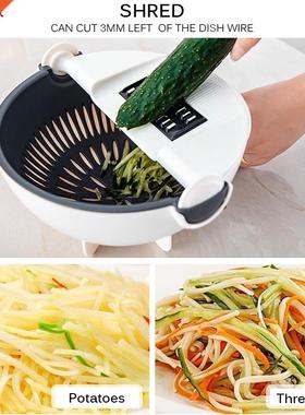 Multi manuel trancheuse égouttoir bol légumes fruits Cutte