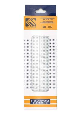 100pcs/lot Breadboard 80 Point Solderless PCB Bread Board M