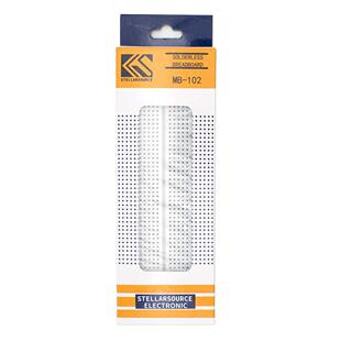 100pcs/lot Breadboard 80 Point Solderless PCB Bread Board M