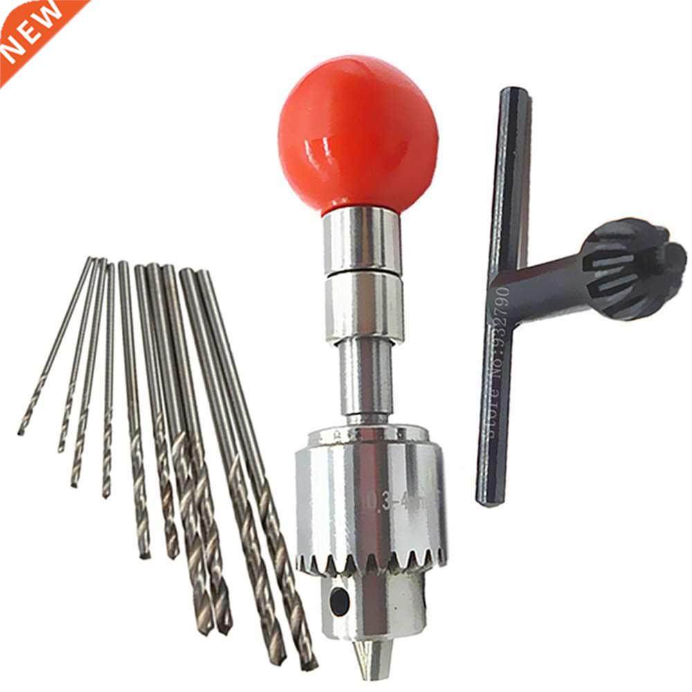 10pc Mini Micro Hss Twist Drill Bit + Manual Watch Repair Be