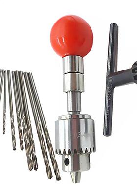 10pc Mini Micro Hss Twist Drill Bit + Manual Watch Repair Be