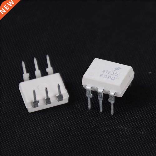 5Pcs/lot White 4N35 DIP6 DIP Photoelectric Coupler Component