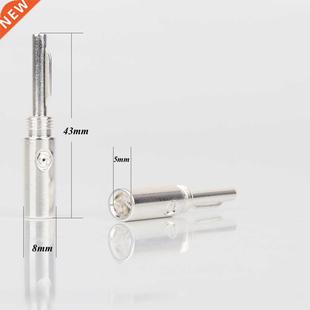 Nakamichi Silver banana lot plug BA1415 Banana 8pcs plated