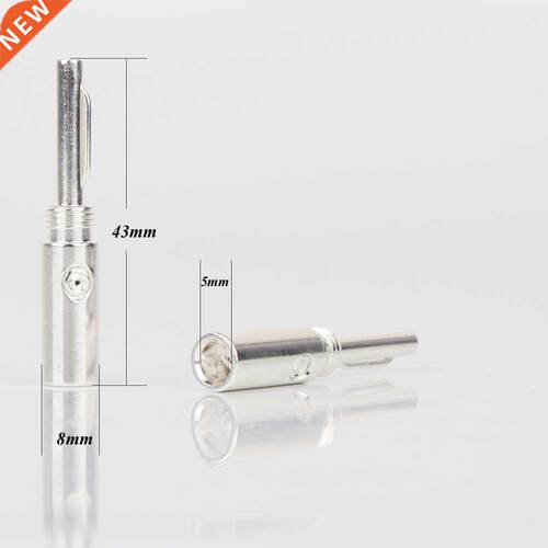 8pcs/lot BA1415 Nakamichi Silver plated Banana plug banana a