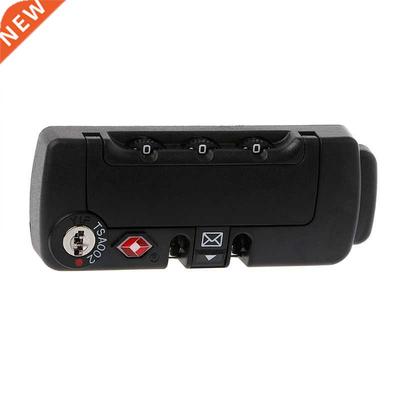 3 Code Combination Padlock Luggage Suitcase Travel TSA Secur
