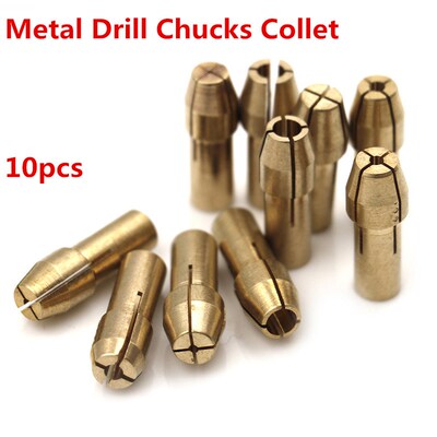 10Pcs Mini Drill Chucks Adapter Mini Drill Chucks Chuck Adap