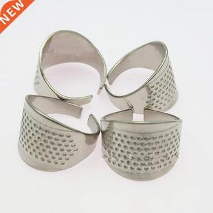 4PCS/set sliver Finger Protector Thimble Ring Handworking Ne