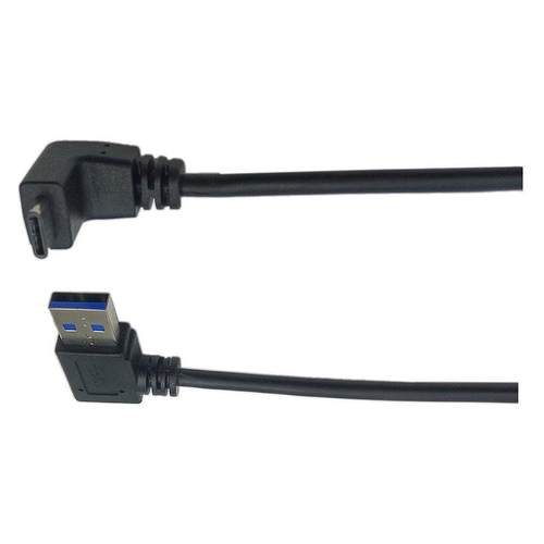 1M 90 degree Right Angle US 3.0 (Type-A) Male to US3.1 (Ty