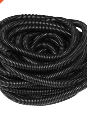 10 m long 9.5 mm inner diameter flexible plastic corrugated