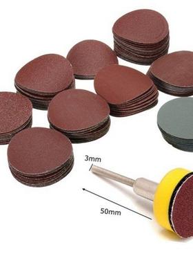 100pcs 25mm High Quality Sanding Discs + 1 Abrasives Hook &a