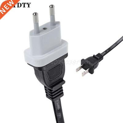 4.8mm Power Plug Converter Travel Adapter US to EU Europe Hi