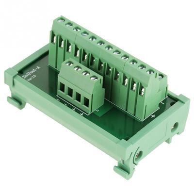 Power Distribution DIN Rail Mount Interface Module Breakout