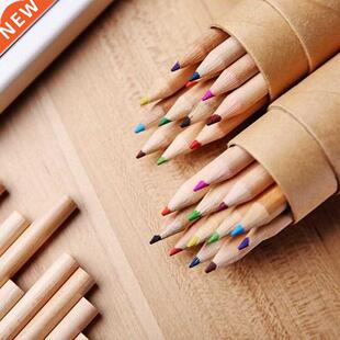 12 pcs/lot 12 New Colored Pencls for Kds School Supples