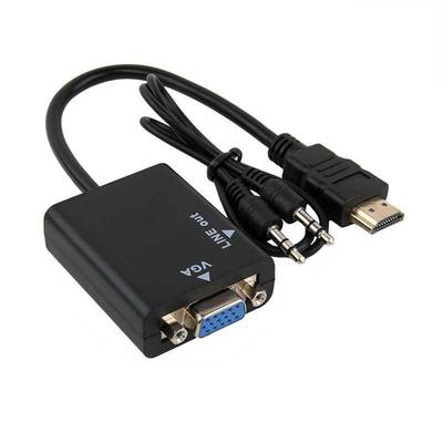 Hdmi-Compatble To VGA Converter Cable Male To Female Adapter